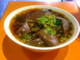 酸辣豬血湯 酸辣豬血湯