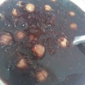 黑米蓮子紅棗冰粥 黑米蓮子紅棗冰粥
