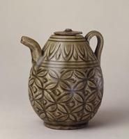 金耀州窯錢紋小壺 金耀州窯錢紋小壺