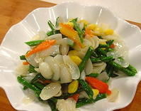 銀杏炒百合 銀杏炒百合