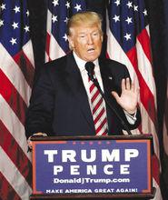 現任總統：唐納德·特朗普