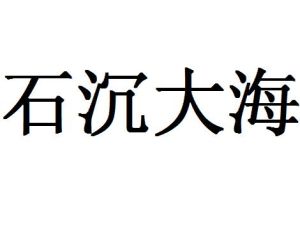 石沉大海 石沉大海