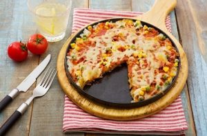 米飯香腸小批薩 米飯香腸小批薩