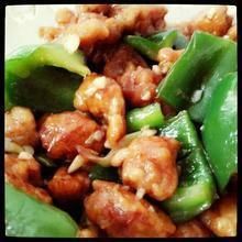 青椒肉段 青椒肉段