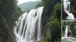 環江牛角寨瀑布景區 環江牛角寨瀑布景區