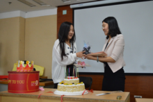 溫馨的每月生日會