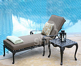 鑄鋁躺床茶几套件