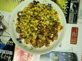 玉米炒肉 玉米炒肉