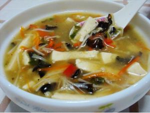 酸辣豆腐羹 酸辣豆腐羹