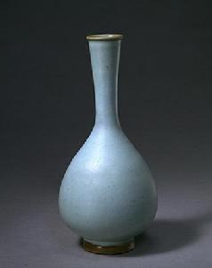 鈞窯月白釉瓶 鈞窯月白釉瓶