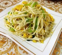 茭白絲炒蛋 茭白絲炒蛋