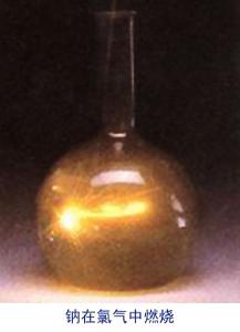 鈉在氯氣中燃燒