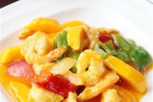 脆甜芒果蝦 脆甜芒果蝦