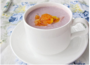 紫薯木瓜羹 紫薯木瓜羹