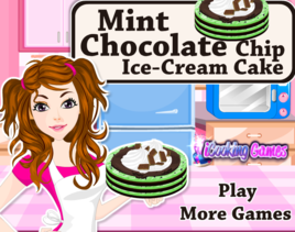 薄荷朱古力冰淇淋蛋糕 薄荷朱古力冰淇淋蛋糕