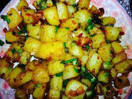 孜然土豆粒 孜然土豆粒