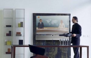 德國公司研發透明螢幕概念電視