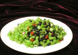 豆豉辣椒炒苦瓜 豆豉辣椒炒苦瓜