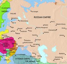 北方戰爭後的俄羅斯帝國