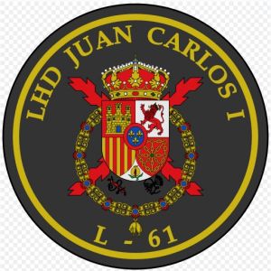 胡安·卡洛斯一世號戰略投射艦徽章