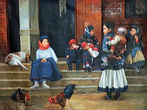 （圖）中華人民共和國新中國油畫作品