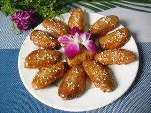 芝麻蜜汁烤雞翅 芝麻蜜汁烤雞翅