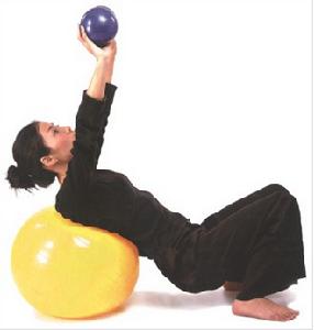 健身球姿勢