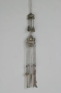 清花絲香囊壓襟 清花絲香囊壓襟