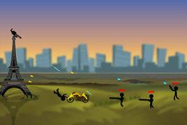 火柴人攻擊艾菲爾鐵塔 火柴人攻擊艾菲爾鐵塔