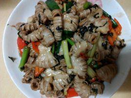 紫蘇炒粉腸 紫蘇炒粉腸