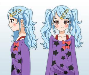 石原浪花(動畫人設圖)