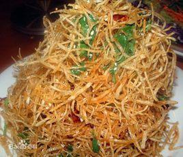 炸土豆絲 炸土豆絲