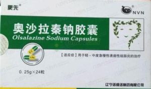 奧沙拉秦鈉膠囊 奧沙拉秦鈉膠囊