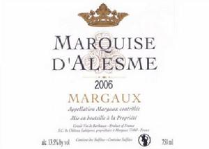 碧加侯爵莊園副牌