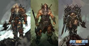 亞瑞特山的野蠻人戰士