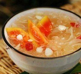 木瓜枸杞銀耳湯 木瓜枸杞銀耳湯