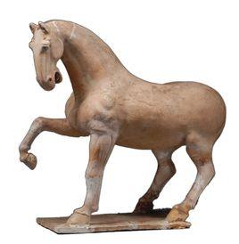 白陶舞馬 白陶舞馬