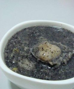 山藥黑芝麻羹 山藥黑芝麻羹