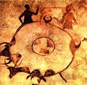 撒哈拉沙漠壁畫