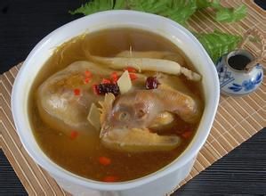 人參石膏雞肉湯