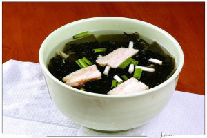 海帶冷菜湯 海帶冷菜湯
