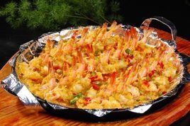 黃金醬焗斑節蝦 黃金醬焗斑節蝦