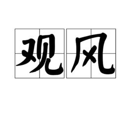 觀風 觀風