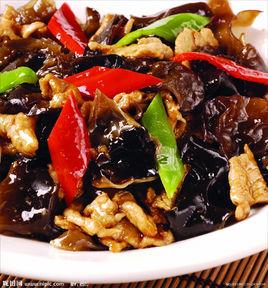 蒿筍木耳炒肉片 蒿筍木耳炒肉片