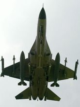 經國號戰機下視圖