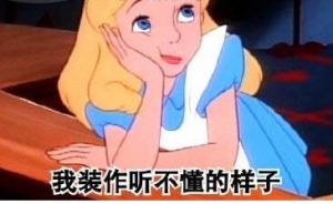 我裝作聽不懂的樣子 我裝作聽不懂的樣子