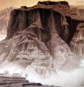 工筆山水 工筆山水