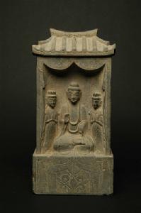 北魏扈豚造石佛像龕 北魏扈豚造石佛像龕