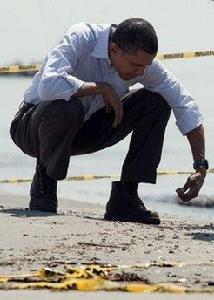 歐巴馬心憂漏油時間