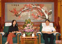 祝善忠會見澳門特別行政區政府調研小組